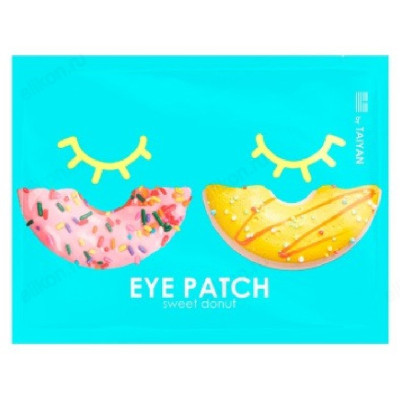 Патчи-десерт для век антистрессовые TaiYan, 7,5 г, голубой (сладкий бокс)