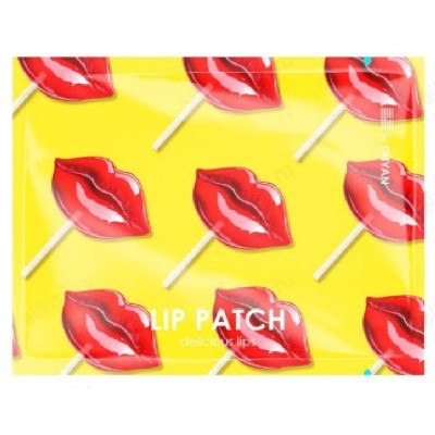 Патчи для губ Конфетный вкус TaiYan, 7,5 г, желтые (сладкий бокс)