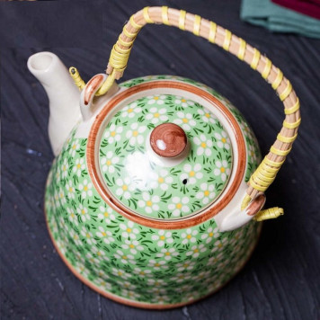Чайник заварочный TP-090/229 плетёная ручка-3