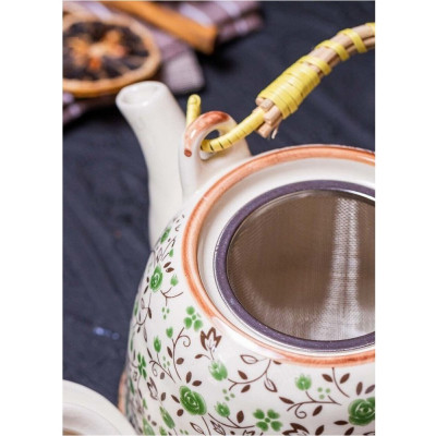 Чайник заварочный TP-090/229 плетёная ручка-5