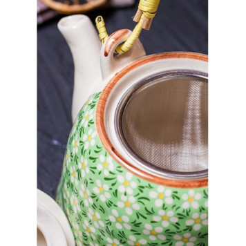 Чайник заварочный TP-090/229 плетёная ручка-7