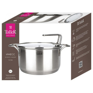 Кастрюля (5.0л) Инесс TALLER TR-17258-4