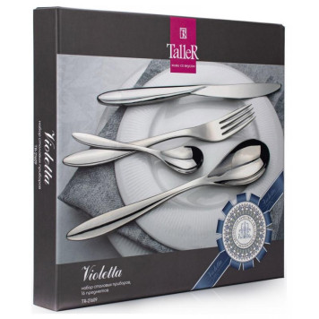 Набор стол.приборов (16 предметов) Виолетта TALLER TR-21609-2