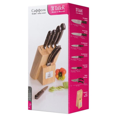 Набор ножей (7 предметов) Саффолк TALLER TR-22001-2