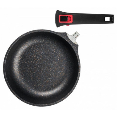 Сковорода (24см, б/крышки) Mineral TALLER TR-44022-1