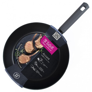Сковорода (22см, б/крышки) Акцент TALLER TR-44041-3