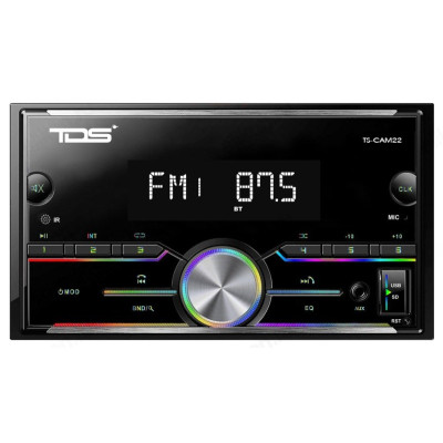 Автомагнитола TDS TS-CAM22 (радио,USB,bluetooth)