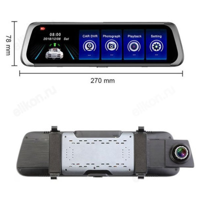 Видеорегистратор зеркало TDS TS-CAR15-2