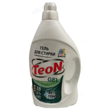 Гель для стирки TEON COLOR&WHITE 2.7л - купить в СибЭликон по низкой цене