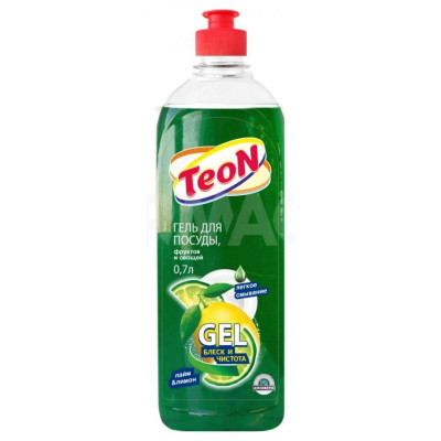 Средство для мытья посуды TEON Лайм и лимон 700мл