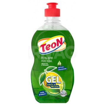 Средство для мытья посуды TEON Лайм и лимон 500мл