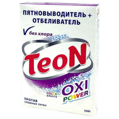 Пятновыводитель-отбеливатель TEON 500г 889