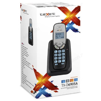 Радиотелефон TEXET TX-D6905A черный-1