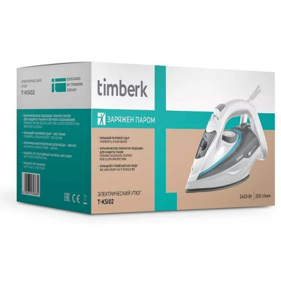 Утюг белый TIMBERK T-KSI02-2