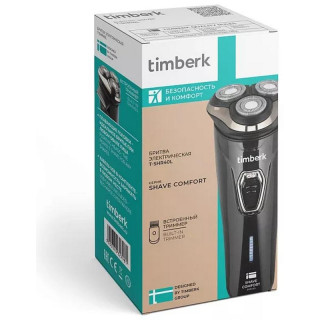 Бритва электрическая роторная черная TIMBERK T-SHR40L-7