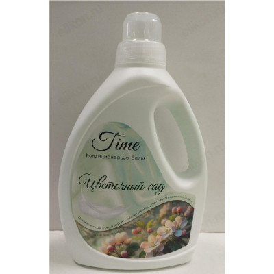 Кондиционер для белья TIME "Цветочный сад"(1,5 л канистра)-1