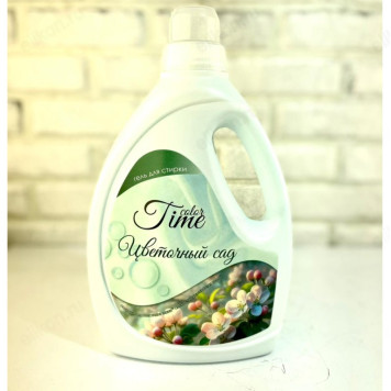 Гель для стирки ALBA Time color "Цветочный сад" 1,5 литра-1