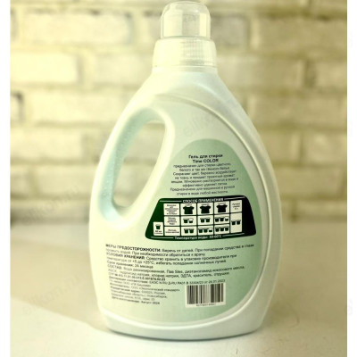 Гель для стирки ALBA Time color "Цветочный сад" 1,5 литра-2