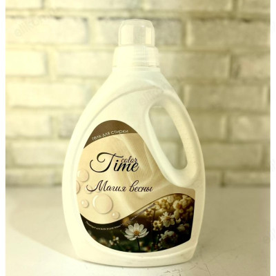 Гель для стирки ALBA Time color "Магия Весны" 1,5 литра-1