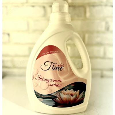 Гель для стирки ALBA Time color "Загадочный Лотос" 1,5 литра-1