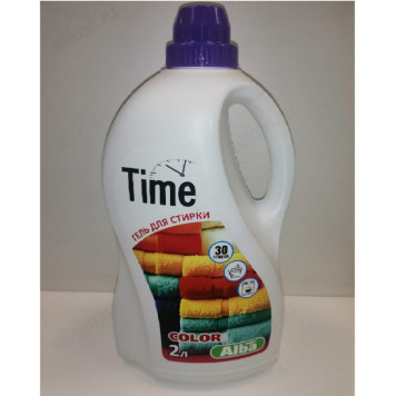 Гель для стирки TIME color 2л-4