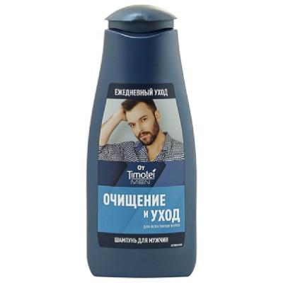 Шампунь для волос Timotei Мen Очищение и уход, 385 мл