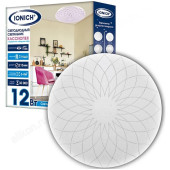 Светильник светодиодный ТМ IONICH 2217 "Звездное небо" 12 Вт 850 Лм 230 В 6500 К 215 мм 1105