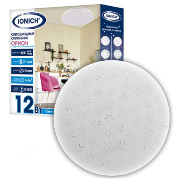 Светильник светодиодный ТМ IONICH 2221 эффект 