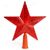 Светодиодная система B52 "TOP STAR RED" МАКУШКА НА ЕЛЬ, красный, 10 LED, 2*АА