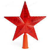 Светодиодная система B52 "TOP STAR RED" МАКУШКА НА ЕЛЬ, красный, 10 LED, 2*АА