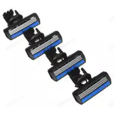 Кассеты сменные для бритвенного станка 4шт TopTech MAN