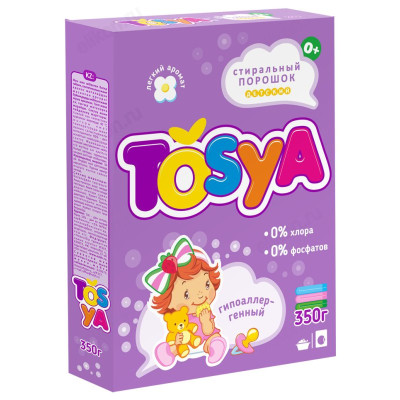 Стиральный порошок TOSYA Детский 350г Карт/п (963)-1
