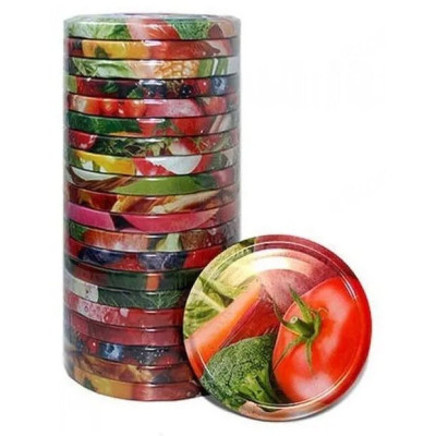 Крышка винтовая Твист-Офф 82 Ассорти /Дачный сезон-1