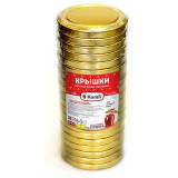 Крышка винтовая Твист-Офф 82 KVR004S золотистая