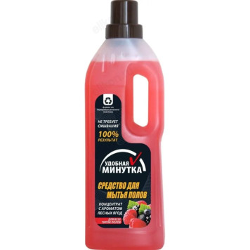 Средство для мытья полов Удобная минутка 750мл 306867