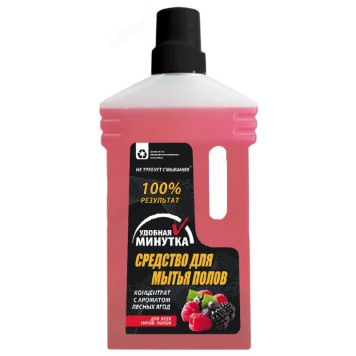Средство для мытья полов Удобная минутка 1л 308205