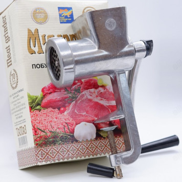 Мясорубка ручная МА-С алюминий-3