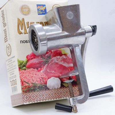 Мясорубка ручная МА-С алюминий-3