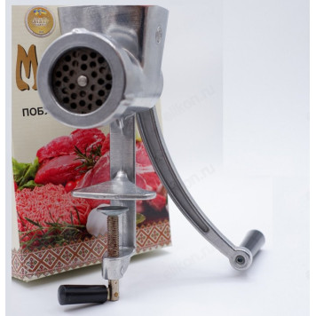 Мясорубка ручная МА-С алюминий-4