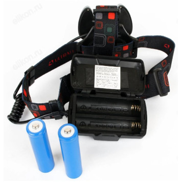Фонарь налобный Ultra Flash  LED E1334-2