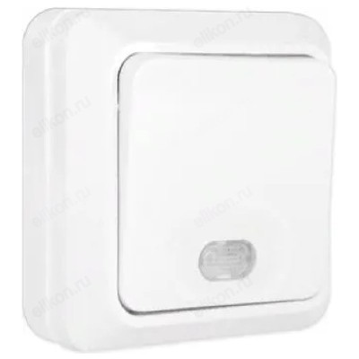 Выключатель 1-кл UNIVersal Олимп 0797 сосна