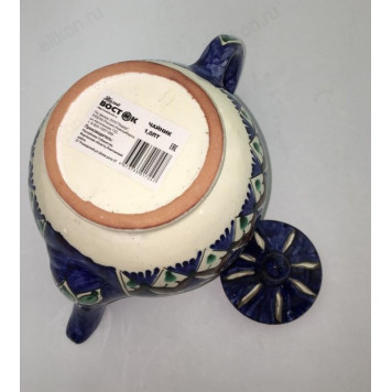 Чайник заварочный керамика 1л Восточные узоры-2