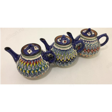 Чайник заварочный керамика 1л Восточные узоры-3