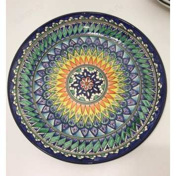 Блюдо 38см Восточные узоры, лаган Мехроб-2