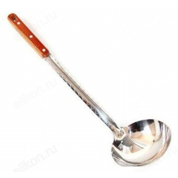 Половник Узбекистан 45см деревянная ручка