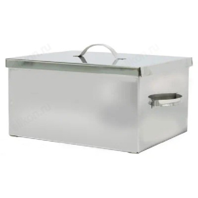 Коптильня двухуровневая Г/К 500*250*200мм  нержавеющая сталь