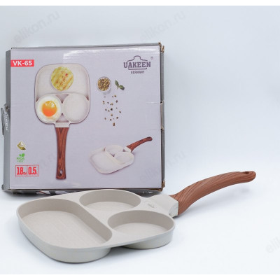 Сковорода для омлета VAKEEN VK-65-3(NP01)