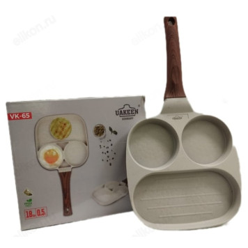 Сковорода для омлета VAKEEN VK-65-4(NP02) 20см-3