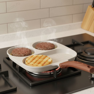 Сковорода для омлета VAKEEN VK-65-4(NP02) 20см-4