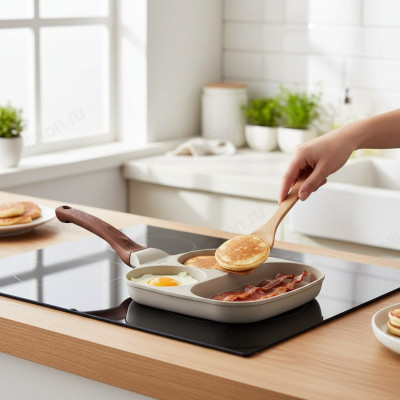 Сковорода для омлета VAKEEN VK-65-4(NP02) 20см-5